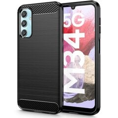 Чехол Tech-Protect tpucarbon для Motorola Moto G84 5G черный цена и информация | Чехлы для телефонов | pigu.lt