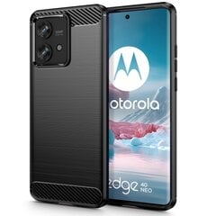 Чехол Tech-Protect tpucarbon для Motorola Edge 40 Neo черный цена и информация | Чехлы для телефонов | pigu.lt