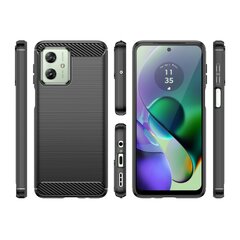 Чехол Tech-Protect tpucarbon для Motorola Moto G84 5G черный цена и информация | Чехлы для телефонов | pigu.lt