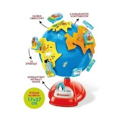Интерактивный глобус Clementoni цена и информация | Развивающие игрушки | pigu.lt