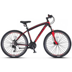 Kalnų dviratis Umit Camaro HYD 27,5", raudonas, juodas kaina ir informacija | Dviračiai | pigu.lt