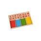Edukaciniai mediniai pagaliukai Kruzzel, 48 vnt. kaina ir informacija | Lavinamieji žaislai | pigu.lt