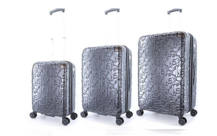 Vidutinio dydžio lagaminas Elle Alors, pilkas kaina ir informacija | Lagaminai, kelioniniai krepšiai | pigu.lt