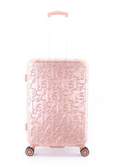Чемодан ELLE Alors, М, розовый  цена и информация | Чемоданы, дорожные сумки | pigu.lt