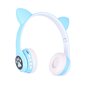 Extralink Cat-Ear Blue цена и информация | Ausinės | pigu.lt
