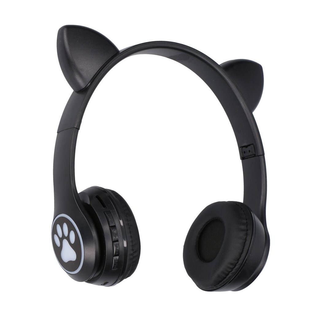 Extralink Cat-Ear Black kaina ir informacija | Ausinės | pigu.lt