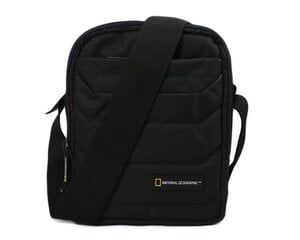 Mаленькая сумка через плечо National Geographic PRO, черная цена и информация | Мужские сумки | pigu.lt