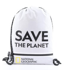 Batų maišelis National Geographic Saturn, 1.7 L, baltas kaina ir informacija | Kuprinės ir krepšiai | pigu.lt