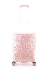 Mažas rankinis lagaminas Elle Alors, S, rožinis kaina ir informacija | Lagaminai, kelioniniai krepšiai | pigu.lt