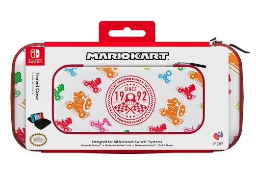 PDP Travel Case Mario Kart Racers kaina ir informacija | Žaidimų kompiuterių priedai | pigu.lt