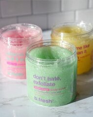 Kūno šveitiklis b.fresh Don't Hate, Exfoliate Melon Magic Body Scrub, 200 g kaina ir informacija | Kūno šveitikliai | pigu.lt