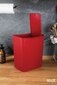 Doreline šiukšliadėžė, raudona, 5 l kaina ir informacija | Šiukšliadėžės | pigu.lt