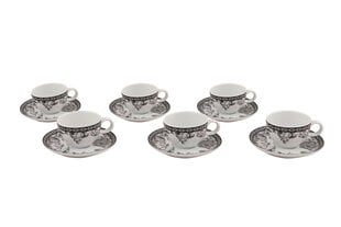 Kutahya Porselen arbatos puodelių rinkinys, 12 dalių kaina ir informacija | Taurės, puodeliai, ąsočiai | pigu.lt