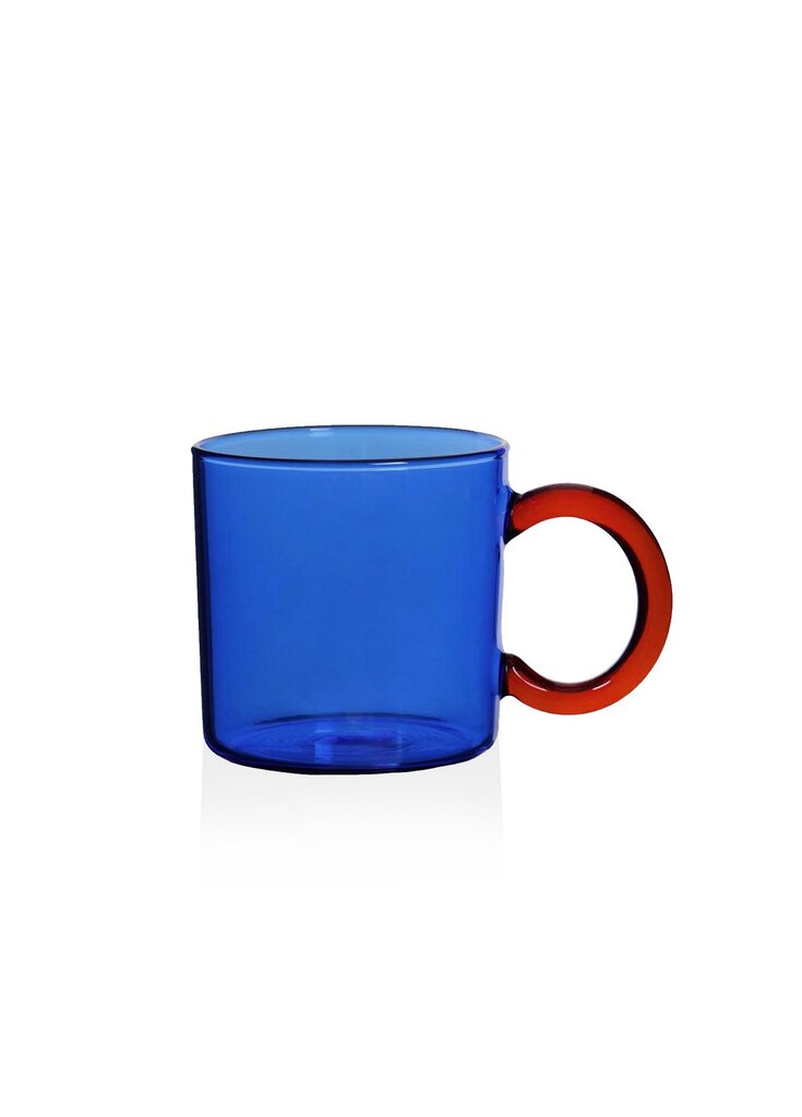Mia stiklinis puodelis, mėlynas kaina ir informacija | Taurės, puodeliai, ąsočiai | pigu.lt