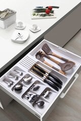 Okko Kitchen stalo įrankių dėklas, 50x40x6,5 cm цена и информация | Столовые приборы | pigu.lt