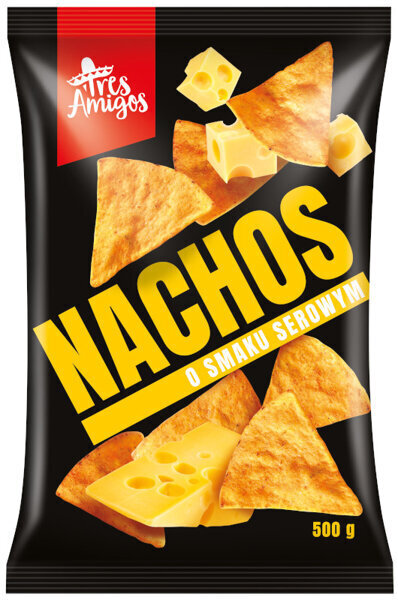 Traškučiai su sūriu Fanex Nachos, 500 g kaina ir informacija | Užkandžiai, traškučiai | pigu.lt