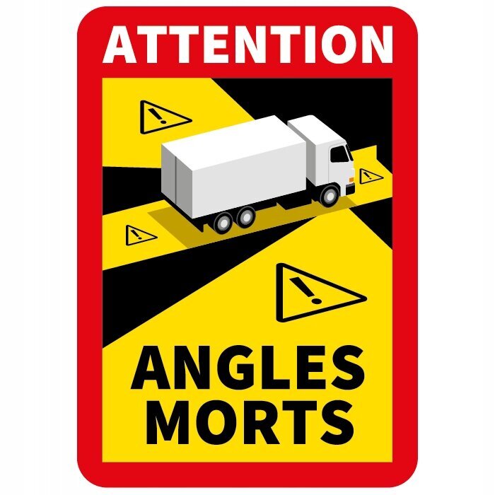 Lipdukas Angles Morts цена и информация | Informaciniai ženklai | pigu.lt