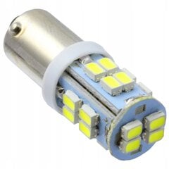 12v T4w Ba9s 24x Smd 1206 5500k Ксеноновая Светодиодная Лампа, ME Premium цена и информация | Автомобильные лампочки | pigu.lt