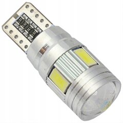 Led Lemputė ME Premium W5W T10 6 SMD 5630 цена и информация | Автомобильные лампочки | pigu.lt