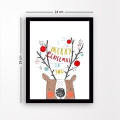 Reprodukcija Merry Christamas to you kaina ir informacija | Reprodukcijos, paveikslai | pigu.lt