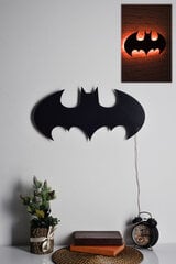 Wallity medinė sienų dekoracija Batman, 25 cm kaina ir informacija | Interjero detalės | pigu.lt