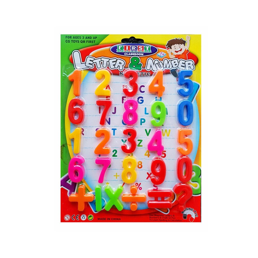 Magnetiniai skaičiai kaina ir informacija | Lavinamieji žaislai | pigu.lt
