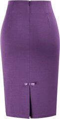 Женская облегающая юбка Belle Poque, фиолетовая цена и информация | Юбки | pigu.lt