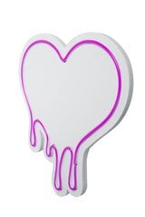 Šviečianti dekoracija Melting Heart 35 cm kaina ir informacija | Interjero detalės | pigu.lt