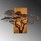 Wallity medinė sienų dekoracija Acacia Tree, 58 cm kaina ir informacija | Interjero detalės | pigu.lt