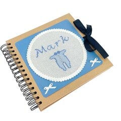Palinkėjimų knyga Mark, mėlyna kaina ir informacija | Dekoracijos šventėms | pigu.lt