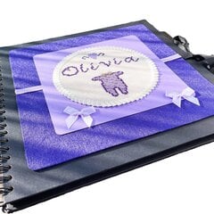 Palinkėjimų knyga Olivia, violetinė kaina ir informacija | Dekoracijos šventėms | pigu.lt