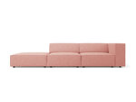 Kairinė sofa Cosmopolitan Design Arendal, rožinė