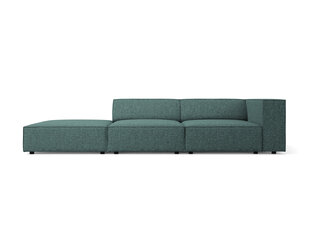 Kairinė sofa Cosmopolitan Design Arendal, žalia цена и информация | Диваны | pigu.lt