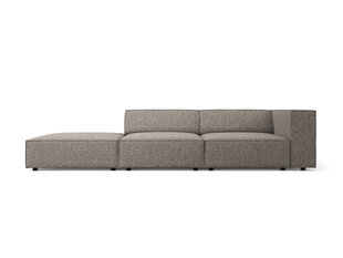 Kairinė sofa Cosmopolitan Design Arendal, ruda kaina ir informacija | Sofos | pigu.lt