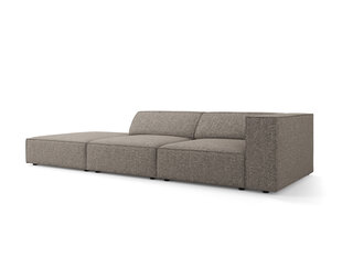 Kairinė sofa Cosmopolitan Design Arendal, ruda цена и информация | Диваны | pigu.lt