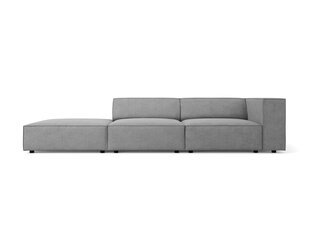 Kairinė sofa Cosmopolitan Design Arendal, pilka цена и информация | Диваны | pigu.lt