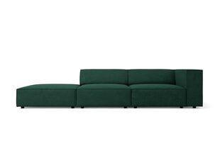 Kairinė sofa Cosmopolitan Design Arendal, žalia цена и информация | Диваны | pigu.lt