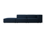 Kairinė sofa Cosmopolitan Design Arendal, mėlyna