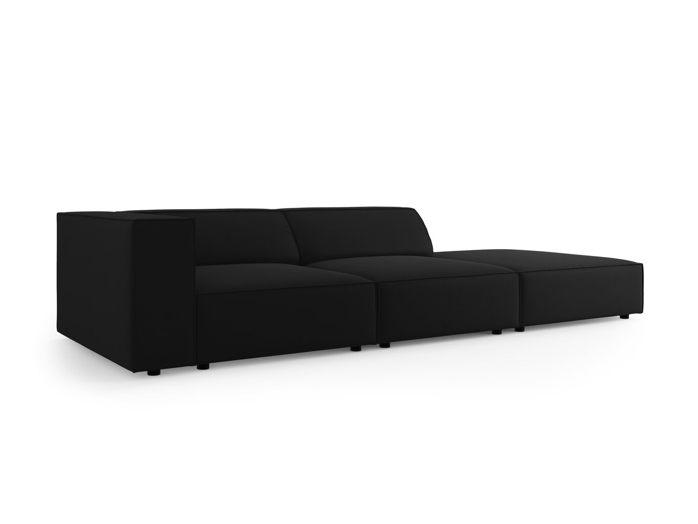 Sofa Cosmopolitan Design Arendal, juoda kaina ir informacija | Sofos | pigu.lt