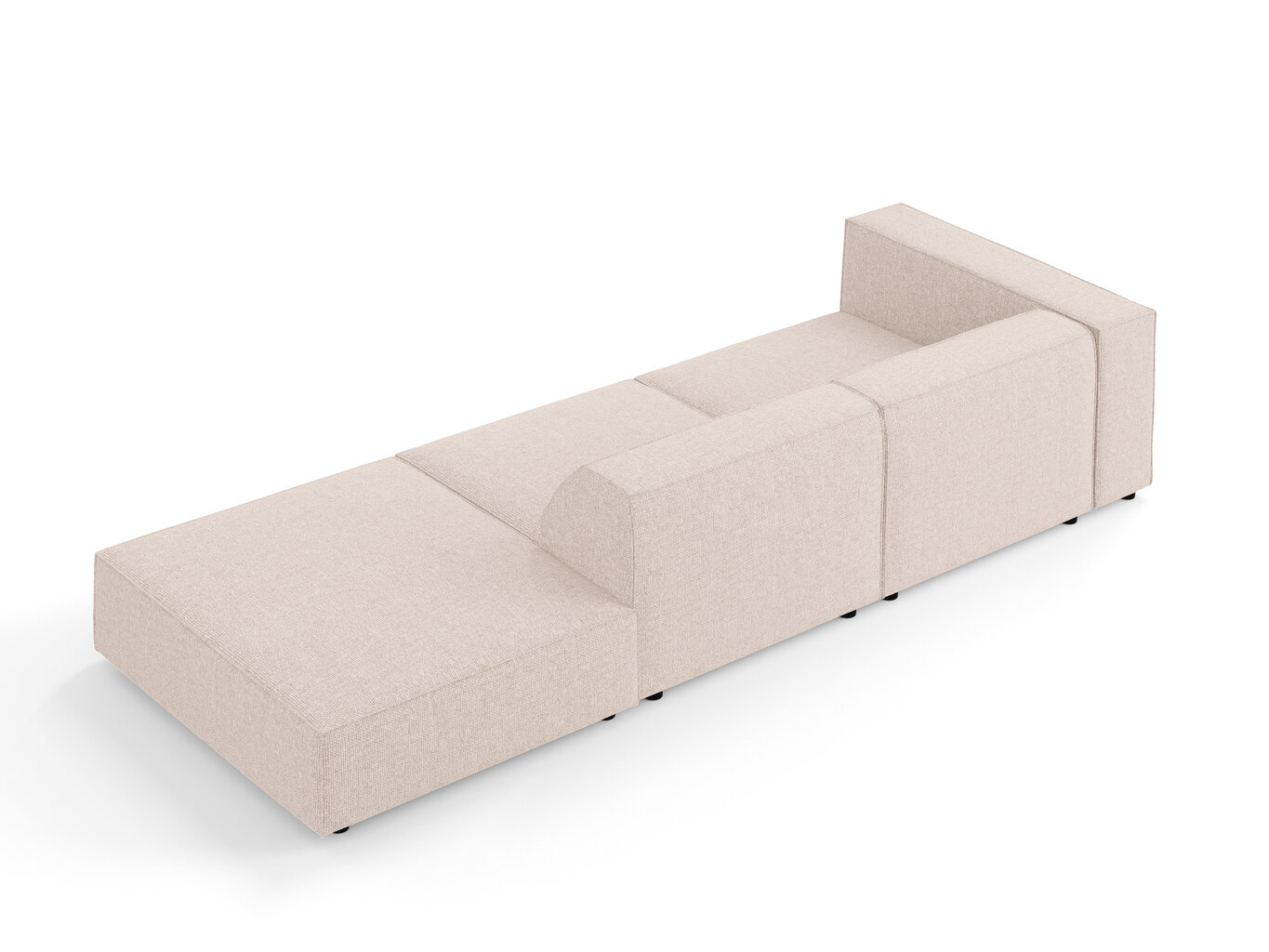 Sofa Cosmopolitan Design Arendal, smėlio spalvos kaina ir informacija | Sofos | pigu.lt