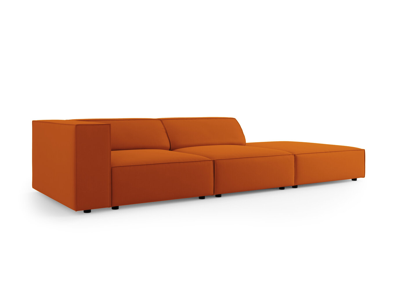 Sofa Cosmopolitan Design Arendal, oranžinė цена и информация | Sofos | pigu.lt