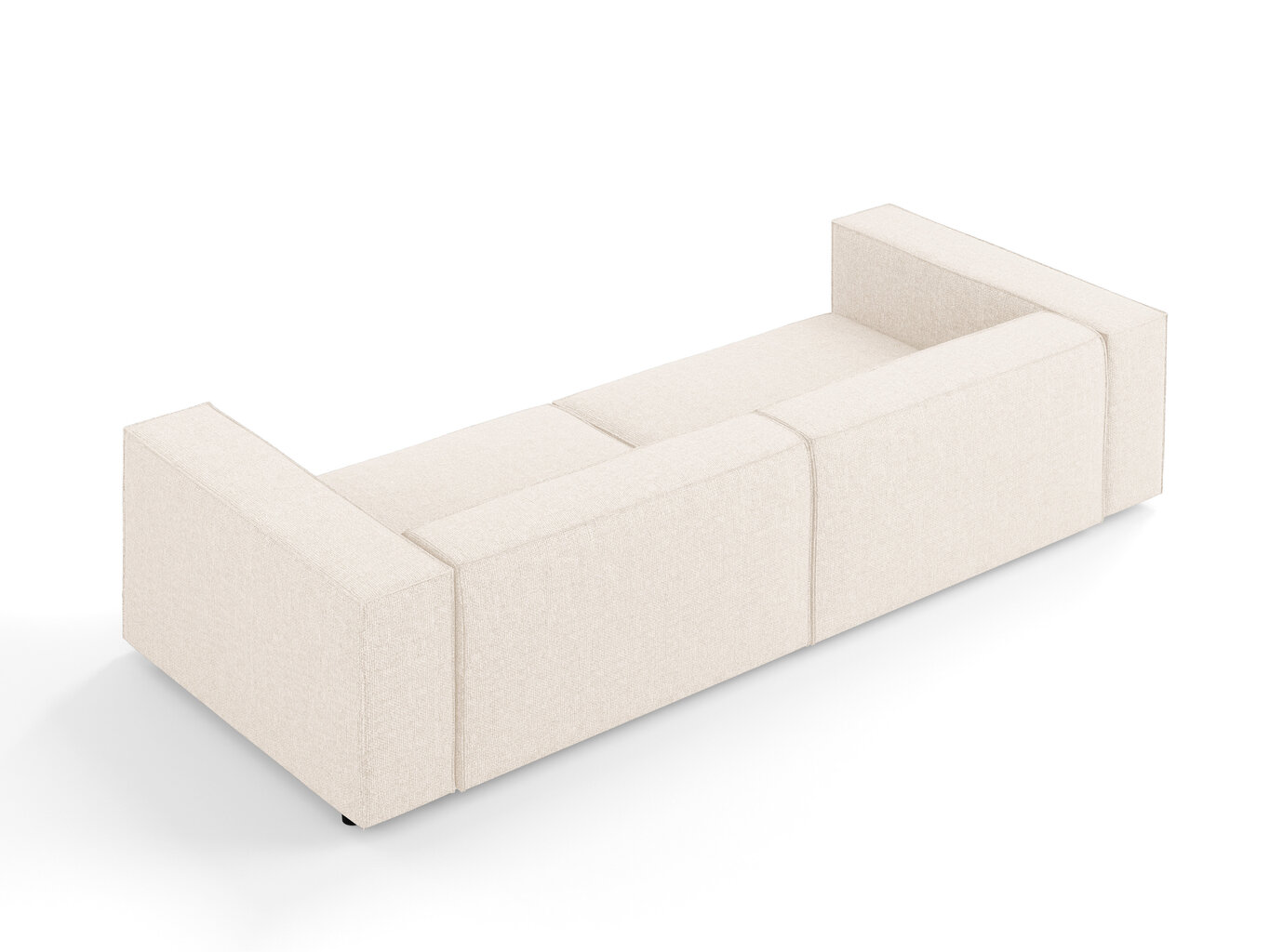 Sofa Cosmopolitan Design Arendal, smėlio spalvos kaina ir informacija | Sofos | pigu.lt