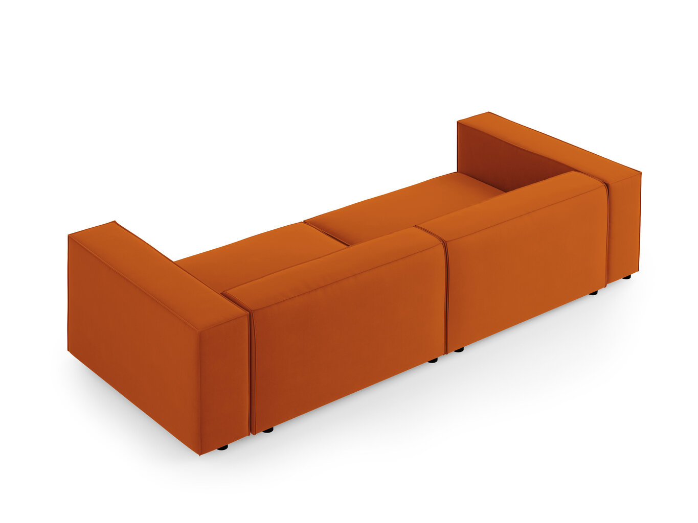 Sofa Cosmopolitan Design Arendal, oranžinė kaina ir informacija | Sofos | pigu.lt