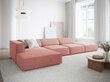 Minkštas kampas Cosmopolitan Design Arendal 5, rožinis цена и информация | Minkšti kampai | pigu.lt