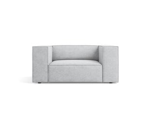 Fotelis Cosmopolitan Design Arendal, pilkas цена и информация | Кресла в гостиную | pigu.lt