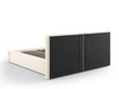 Lova Cosmopolitan Design Arendal, 160x200 cm, smėlio spalvos kaina ir informacija | Lovos | pigu.lt