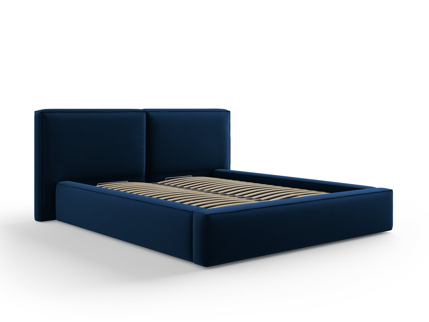 Lova Cosmopolitan Design Arendal, 160x200 cm, mėlyna kaina ir informacija | Lovos | pigu.lt