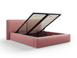 Lova Cosmopolitan Design Arendal, 160x200cm, rožinė kaina ir informacija | Lovos | pigu.lt