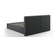 Lova Cosmopolitan Design Arendal, 160x200cm, pilka kaina ir informacija | Lovos | pigu.lt