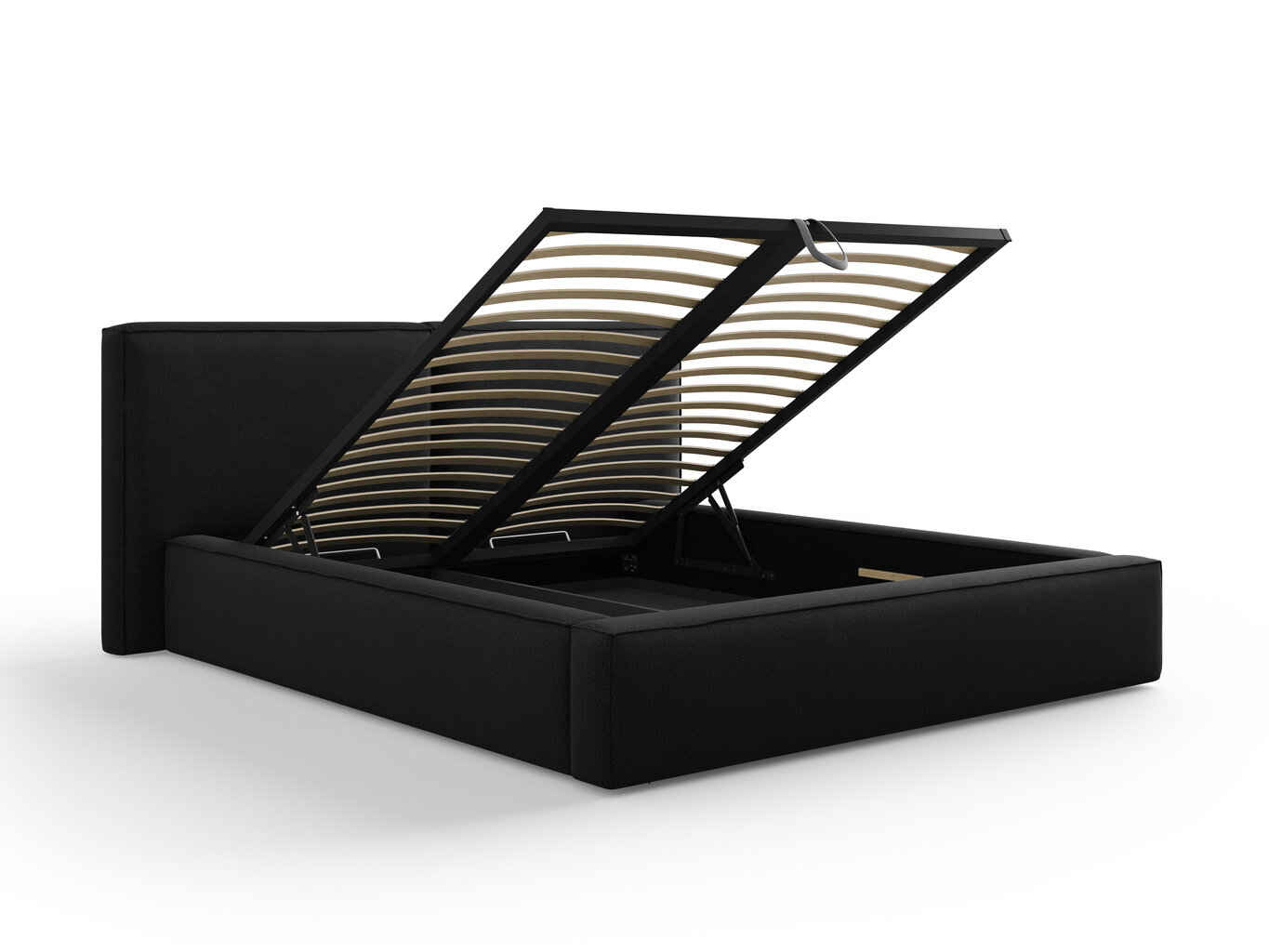 Lova Cosmopolitan Design Arendal, 160x200cm, juoda kaina ir informacija | Lovos | pigu.lt